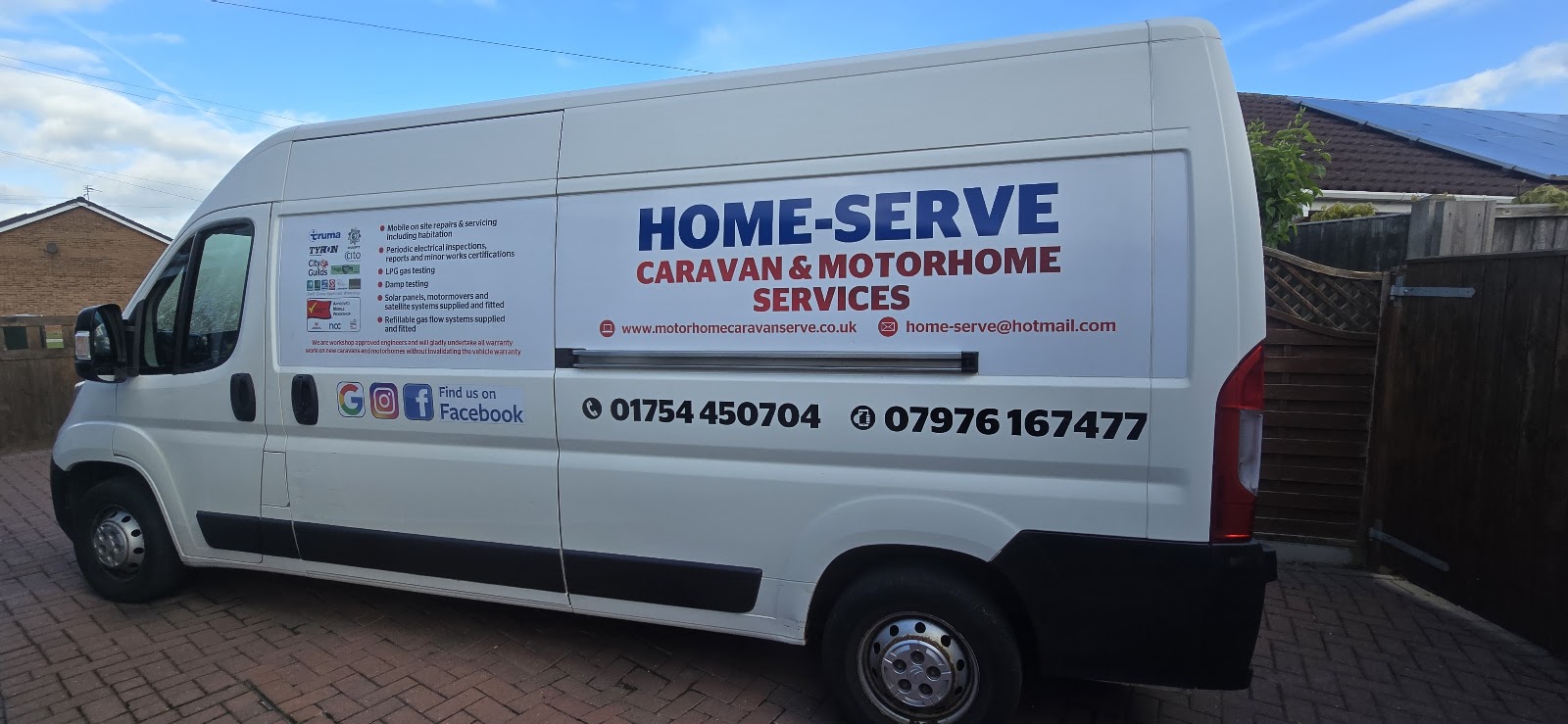 Caravan Accessories in Chapel St Leonards — Home-Serve Caravan Motorhome Services