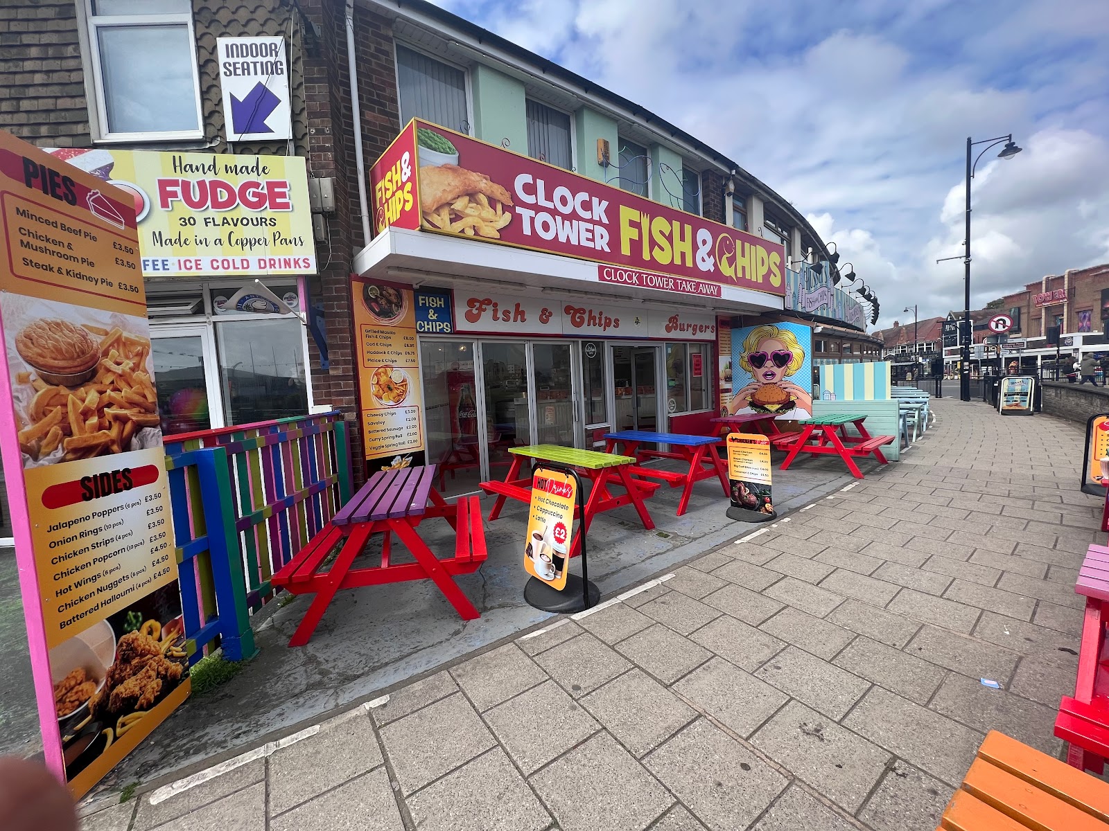 Restaurants & Cafes in Skegness — The Clock Restaurant