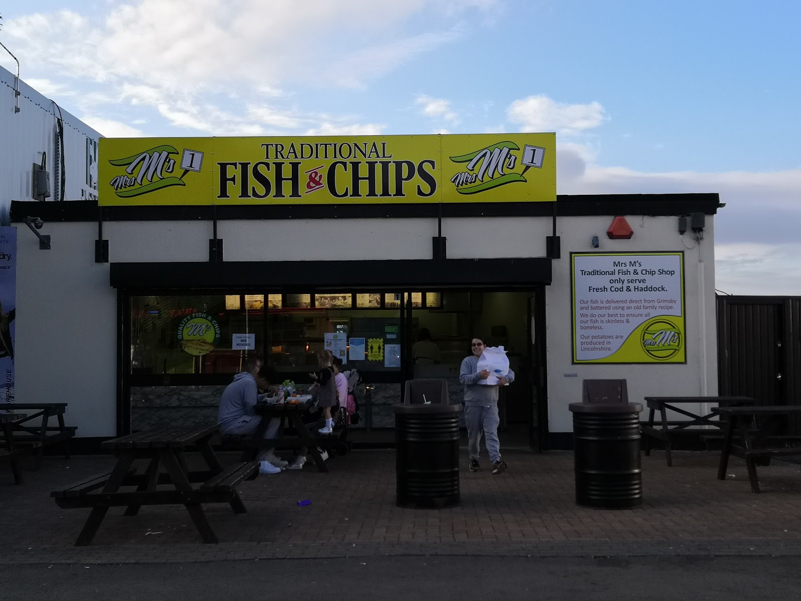 Takeaways in Skegness — Mrs M's Fish and Chips