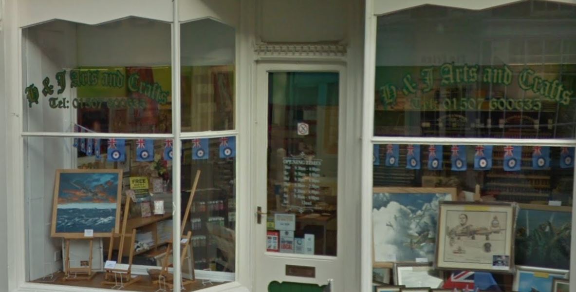 Shops & Businesses in Louth — H & J Arts & Crafts